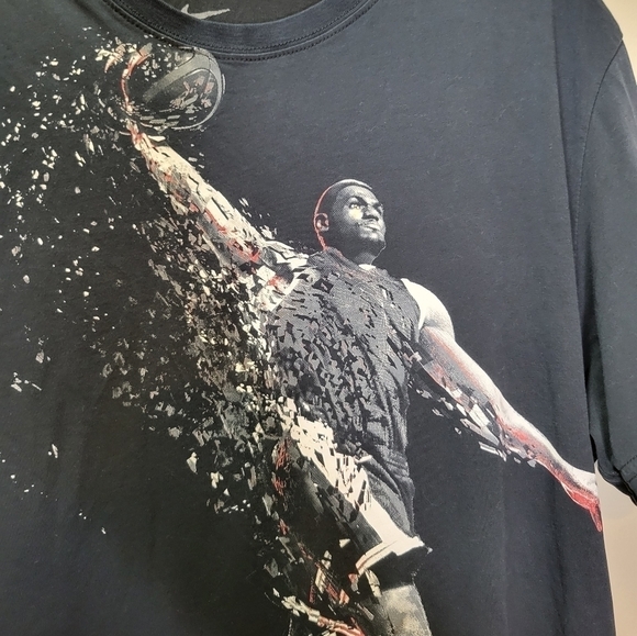 Nike Large LeBron James Dunk drifit rn#56323 - Picture 7 of 15